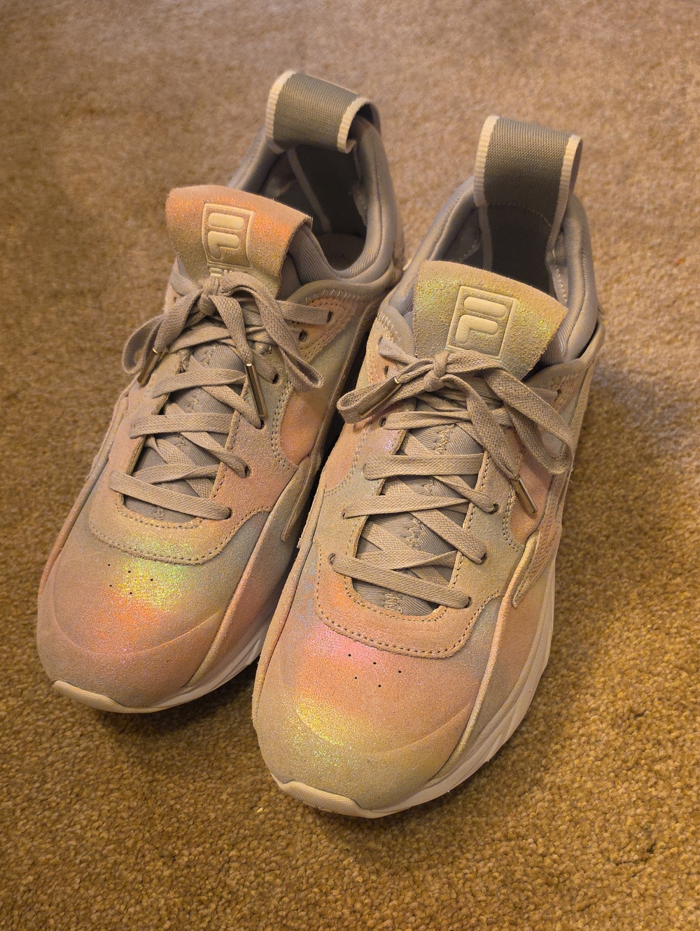 Limited Edition/Sold Out FILA Women's Amore Prism Suede Sneakers